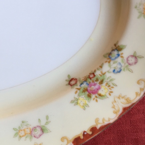 Hand painted Empress china platter - Picture 4 of 8